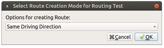 Routing selection